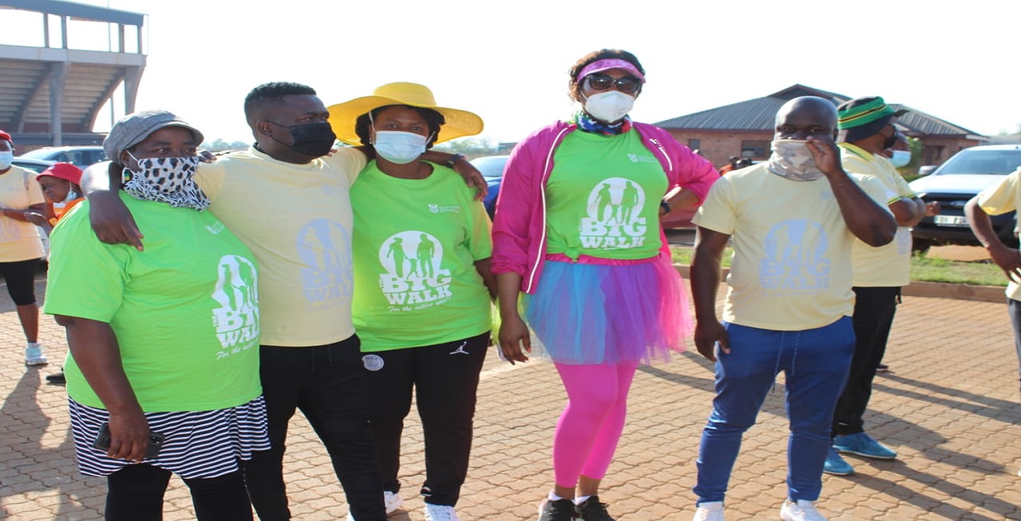 MEC Outreach Programme started off with a fun walk, followed by a sport Tournament and concluded with a mini cultural festival at Saselamani stadium in the Vhembe District.